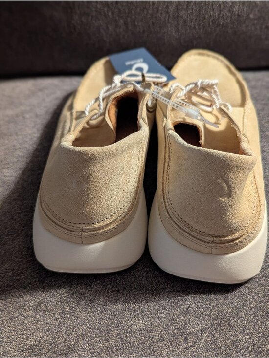 Olukai KaA Driver M Golden Sand Premium Suede Mens Loafers Size 10 main image 6